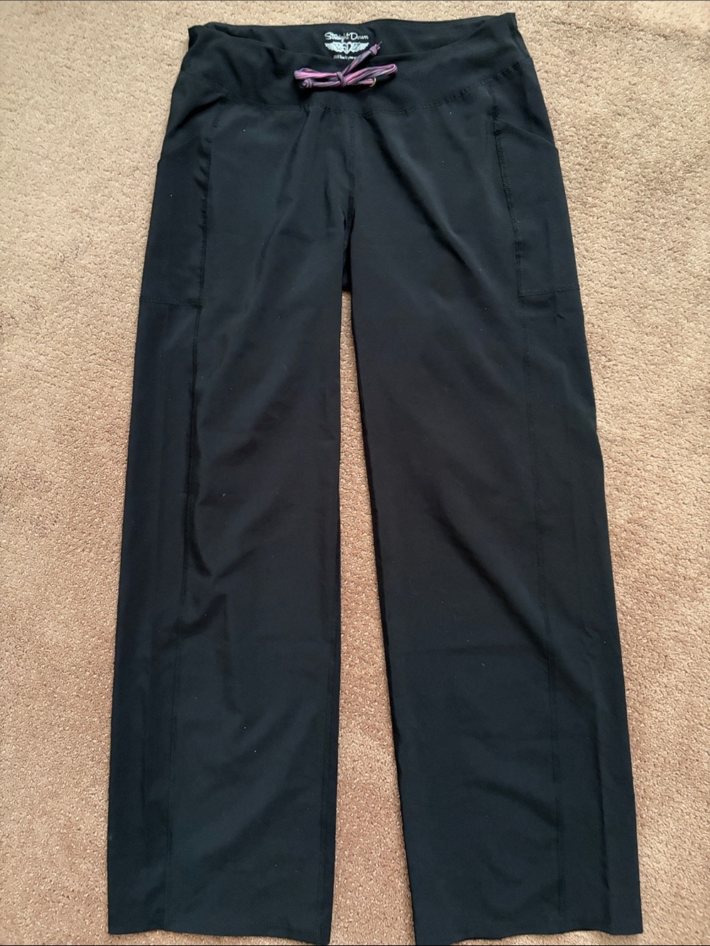 Straight Down Straight Leg Active Pants
